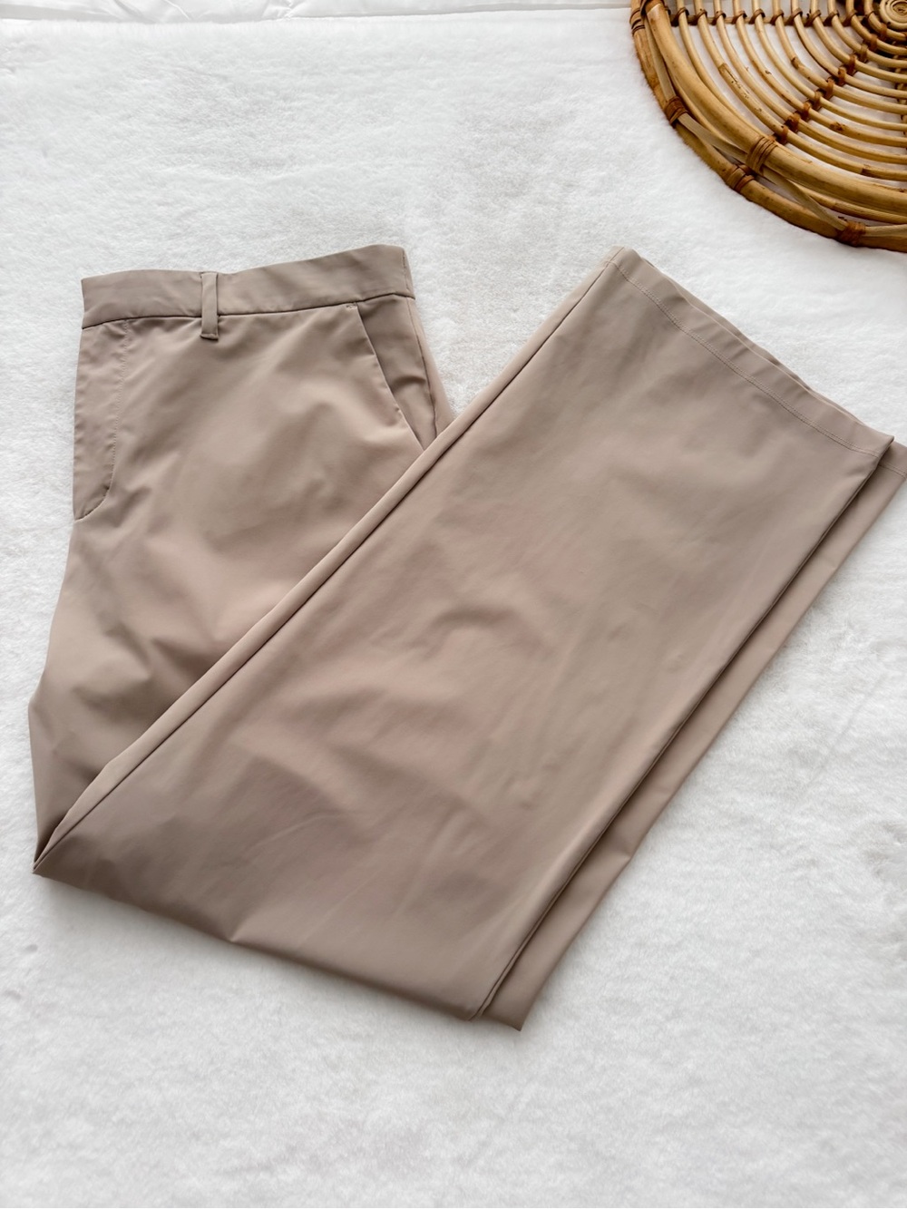 Vuori Miles Trousers Straight Leg Willow Gray Tan VW4357 - Picture 7 of 16